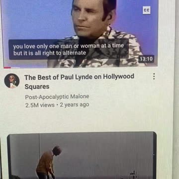 #MurphDocU #comedy - hard to beat Paul Lynde & #HollywoodSquares