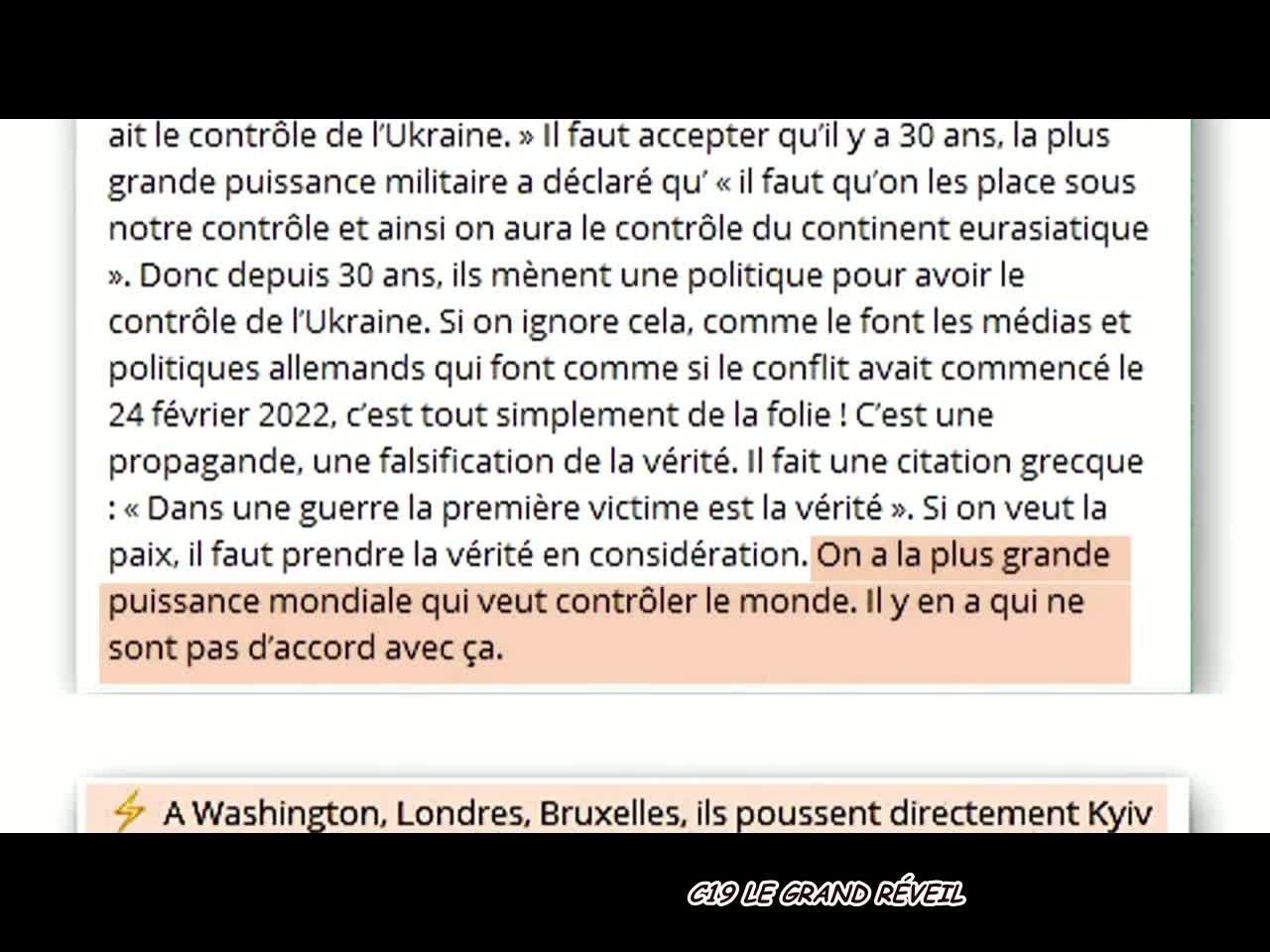 UNE 3ème GUERRE MONDIALE, VOILÀ LE PLAN QUE PRÉPARE LES USA DEPUIS BIEN LONGTEMPS !
