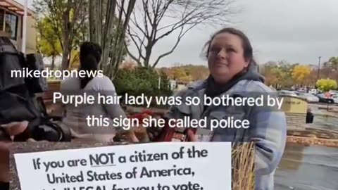 UNBELIEVABLE 🚨 Early Voting Illinois Woman calls the police on a man near