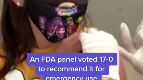 Pfizer's vaccine was endorsed for kids ages5-11