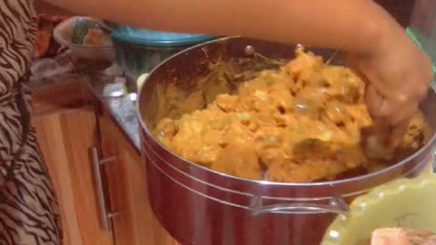 Nkwobi preparation