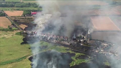Scenes across Europe's deadly heatwave