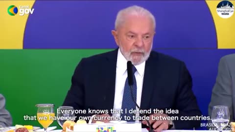 Brazil President Luiz Inácio Lula - Discusses Ending the US Dollars Trade Dominance