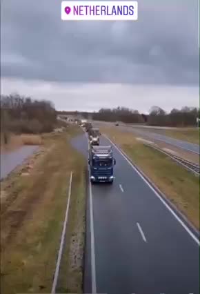Convoy 2022 in the Netherlands