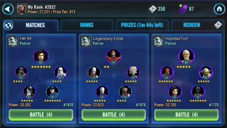 Star Wars Galaxy of Heroes F2P week 2