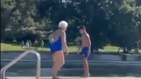 Little Timmy just couldn’t take grandma shit anymore