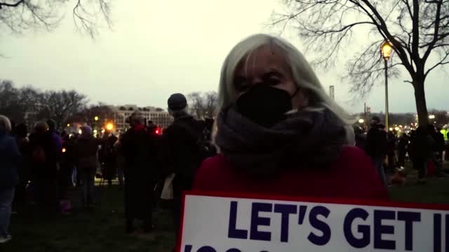 Candlelight vigil held on anniversary of the U.S. Capitol attack