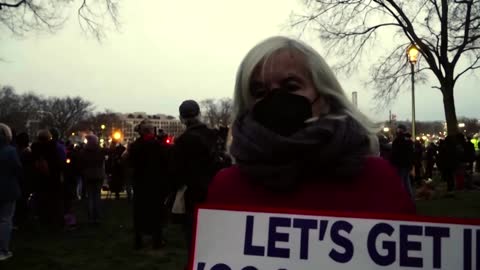 Candlelight vigil held on anniversary of the U.S. Capitol attack