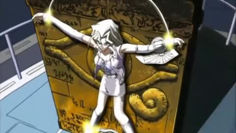Yami Marik Beschwört den Geflügelten Drachen des Ra