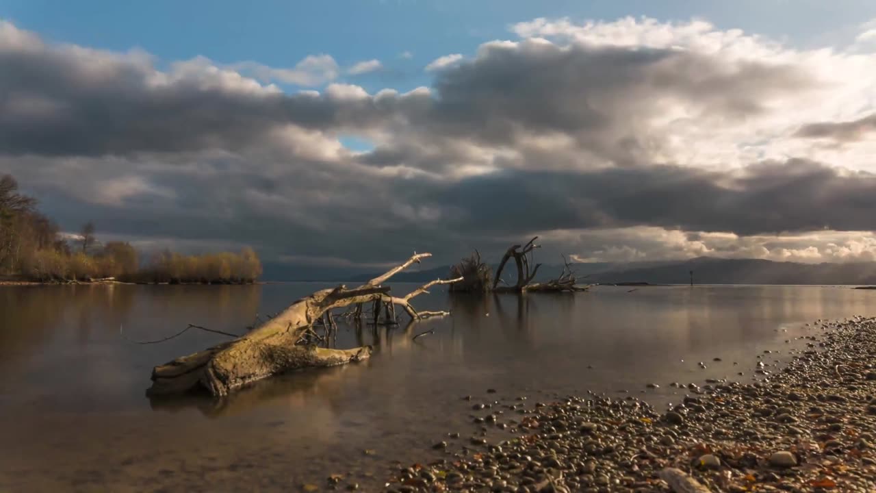 FLYING OVER Island (4K UHD) - Relaxing Music Along With Beautiful Nature Videos