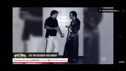 Jimmy hart and Jerry lawyer inducted the late andy Kaufman 4/5/23