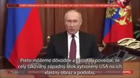 Putin povedal úprimne, že ide o záchranu civilizácie na planéte Zem.