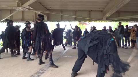 Beltane Border Morris - Cross Tree - Upton Folk Festival 30 Apr 23