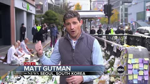Authorities investigate deadly crowd surge in South Korea