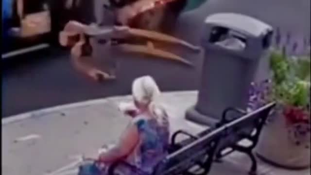 Grandma: How can there be risks in watching the fun?