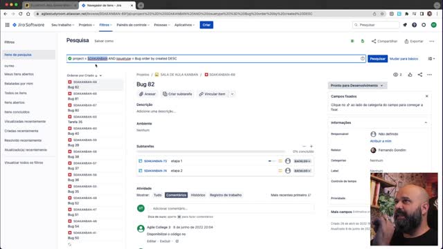 Dominando o Jira - Customizando os Itens - Aula 08