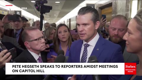 Pete Hegseth Touts 'Great Meeting' With Senator Susan Collins