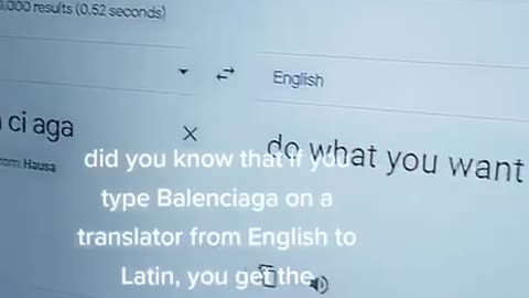 Balenciaga Means "Do What You Want"