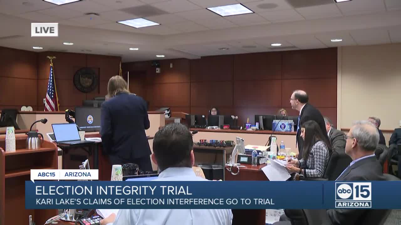 Part 1: Kari Lake election integrity trial