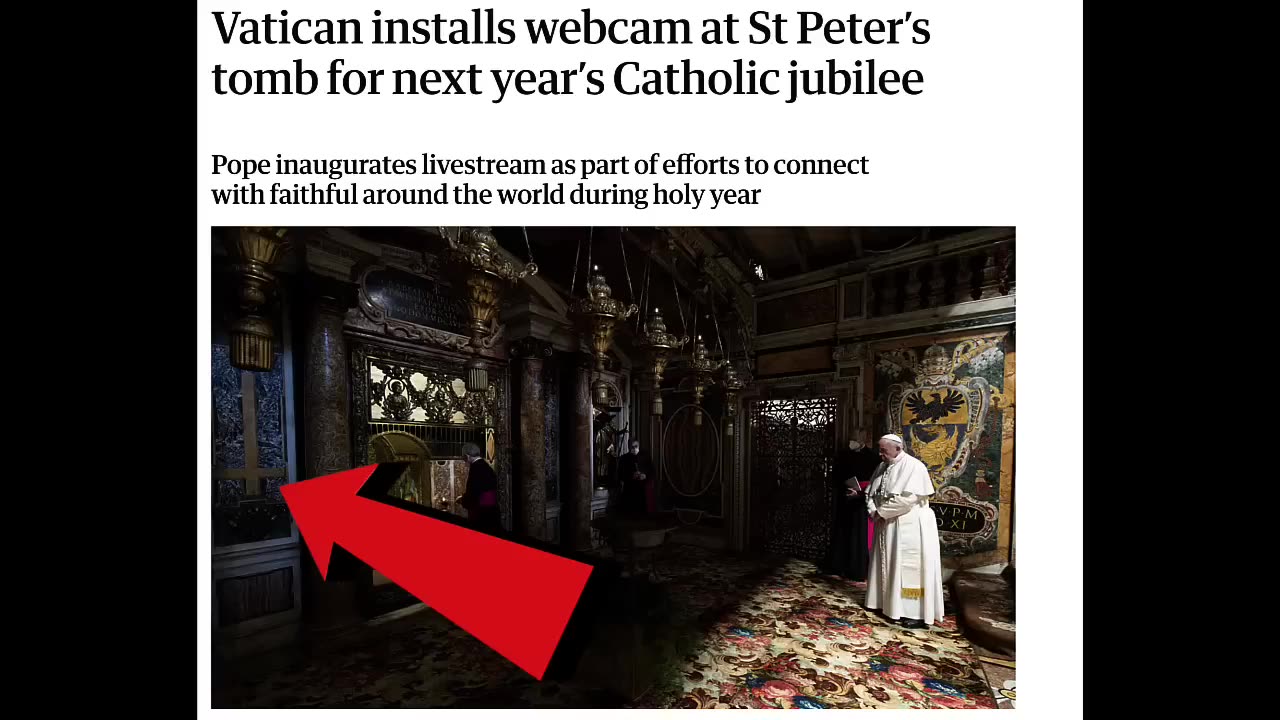 ARE THE VATICAN AND POPE FRANCIS OPENING UP LUCIFERS TOMB DURING CHRISTMAS EVE RITUAL