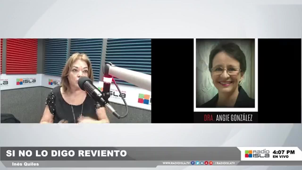 VACUNA DEL DENGUE PELIGROSA CON ANGIE GARCIA EN RADIO ISLA