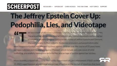 The Ongoing Cover Up of the Global Elite’s Child Sex Blackmail Operation