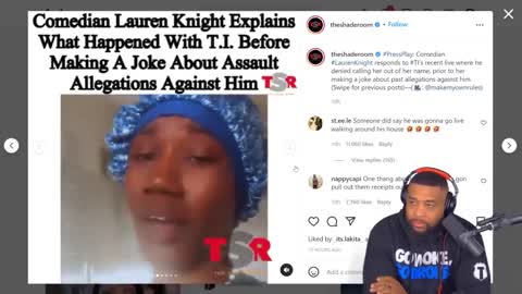 Rapper TI VERBALLY ATTACKED a FEMALE comedian on STAGE