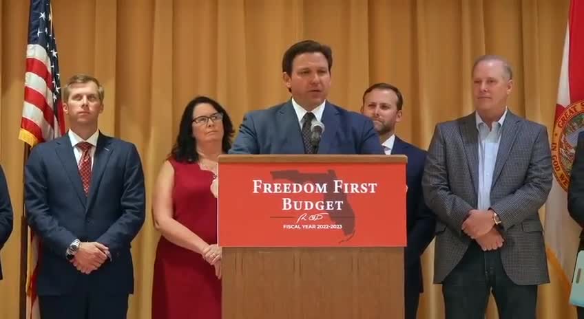 DeSantis: There's a Fellow Named Brandon and His Ratings Are in the Toilet