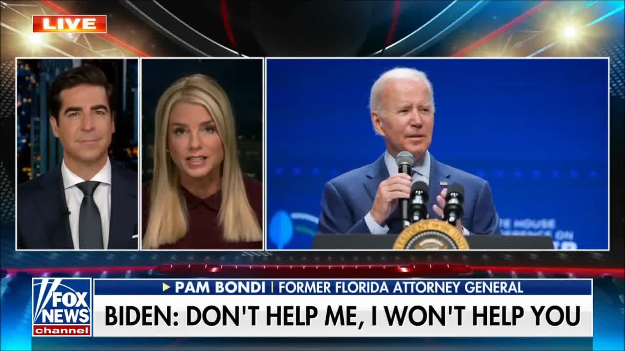 Jesse Watters: Biden’s Saudi Oil Overtures Seem Worse than Trump’s Ukraine call, ex-AG Says