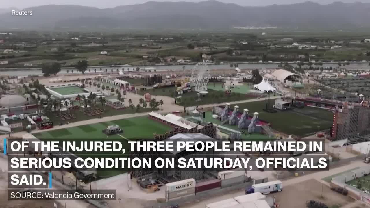 1 dead, over 20 injured at music festival in Spain