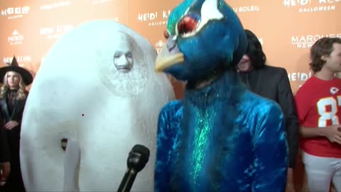 Halloween 2023- Heidi Klum wows at her annual party as a peacock