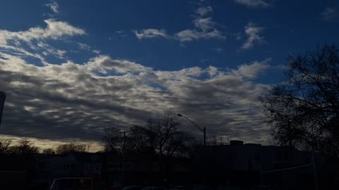 Created material(fake) in the atmosphere