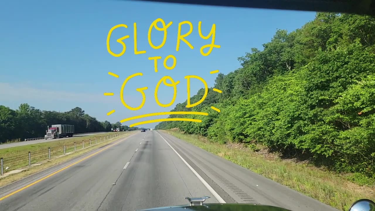 OTR TRUCKER SINGS TO JESUS FROM AL TO FL!