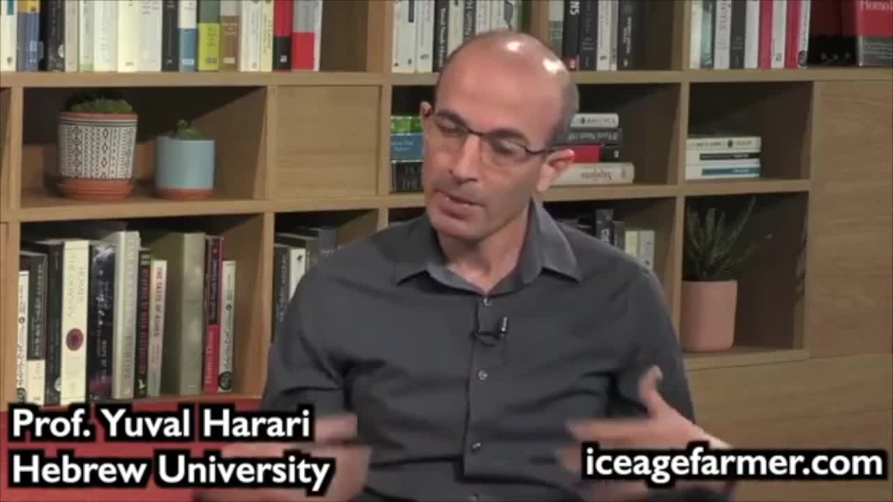 "No human soul": Dr Yuval Harari