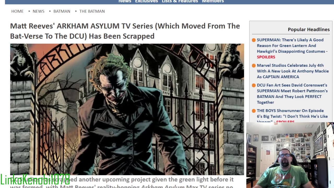 DCU scrapped Matt Reeves Arkham Asylum series