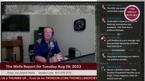 The Wells Report for Tuesday, August 29, 2023