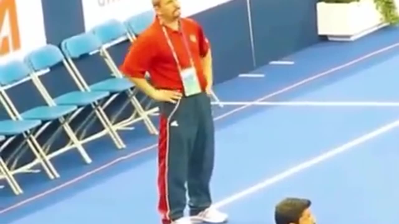 A great coach who feels what his athlete is going through.