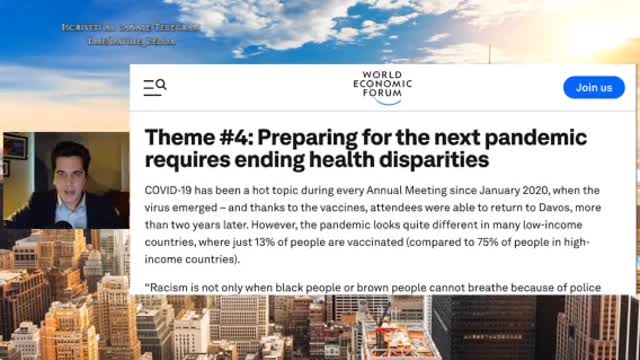 VIDEO | 🔥WEF e virus, come fa Davos ad azzeccare sempre le sue previsioni pandemiche?🔥