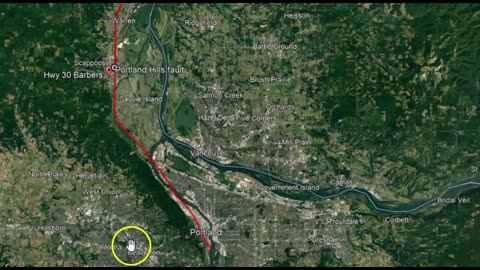 Moderate Earthquake M 3.1 But, Big Danger For the Portland Hills Fault Zone