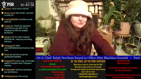 2022-01-10 23:00 EST - Crossing the Matrix: with Chris