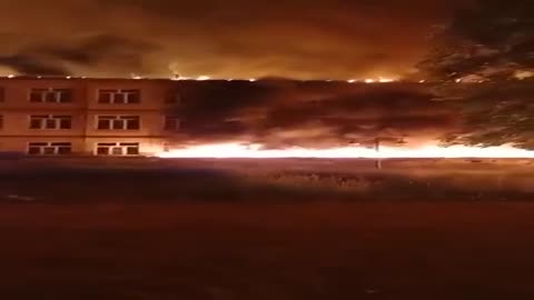 la burns after the Russian shelling of incendiary ammunition from BGradivBB. That is, Russian comm