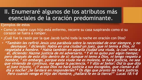 Lección 4, Parte 5/10 La Oración que Prevalece