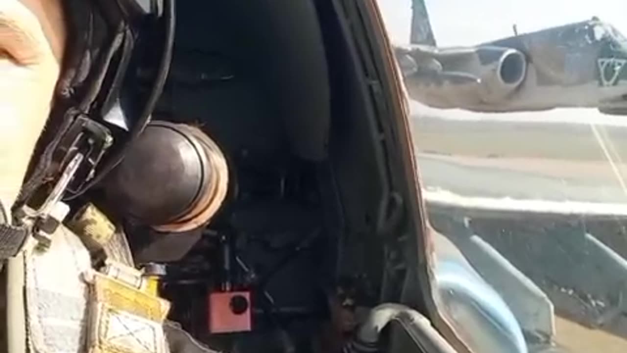 Ruští stihači v akci u Bachmutu