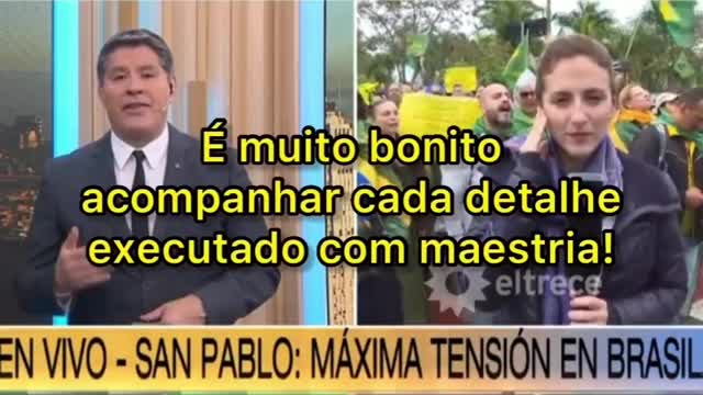 Está nas mídias internacionais