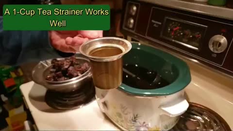 #shorts Chaga Tea Preparation (Part 2)