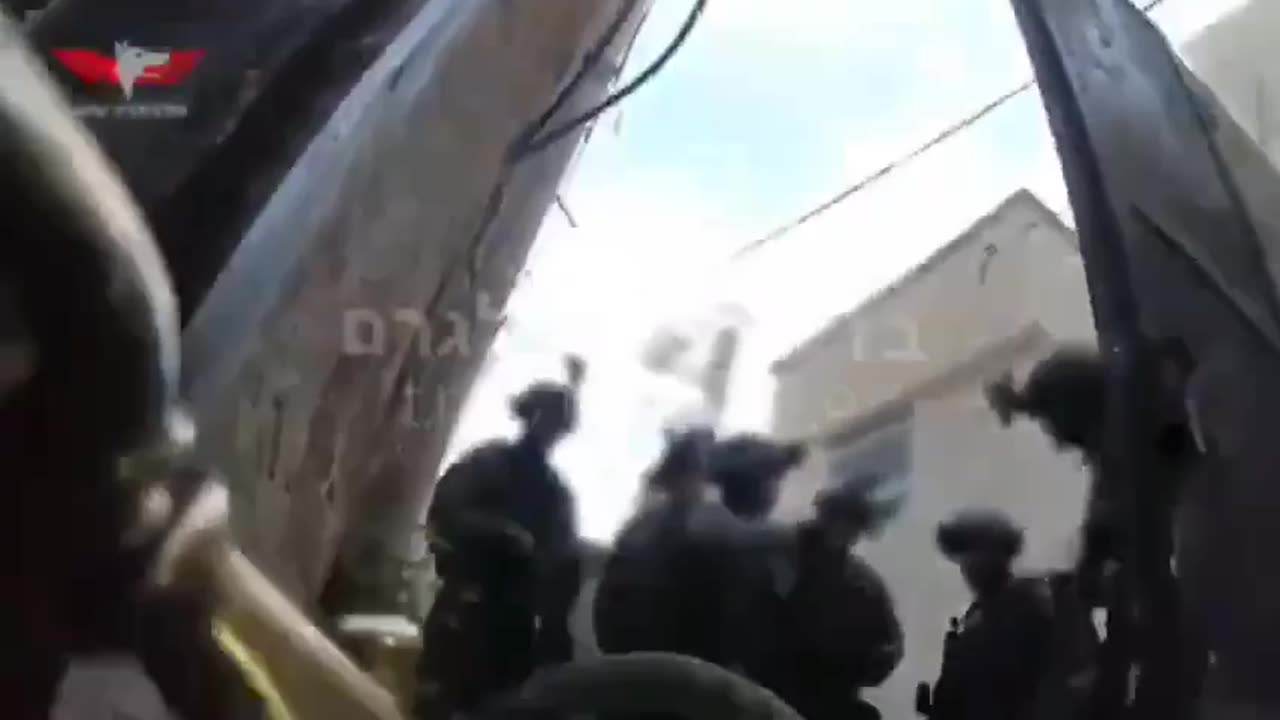 IDF Dog Goes After Hamas Fighter Who Threw Grenade At Them