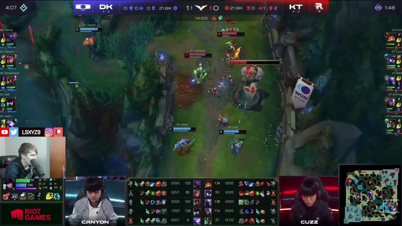 LS Going off on League of Legends Pro's