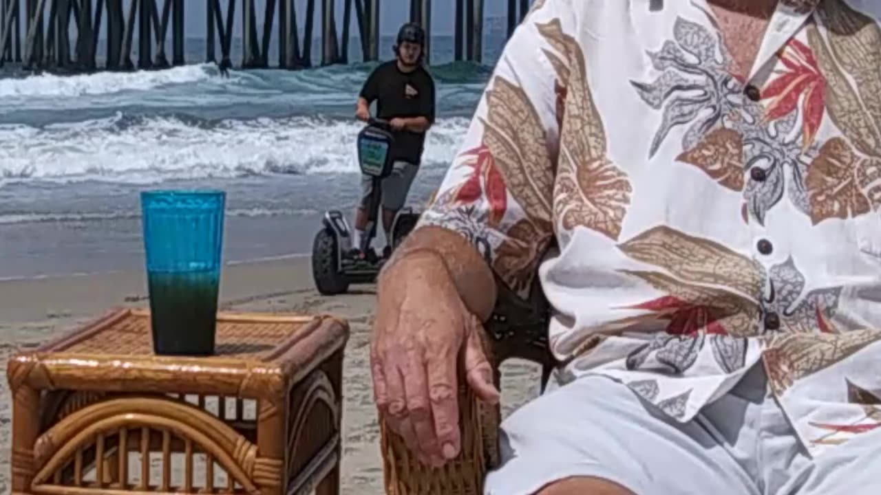 Segways on Huntington Beach