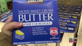 80,000 pounds of Costco butter recalled for lacking disclaimer about milk