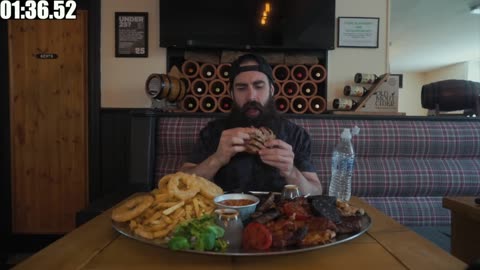 THIS MIXED GRILL CHALLENGE HAS ONLY BEEN BEATEN ONCE!! | BeardMeatsFood